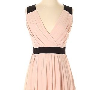 Elle blush pink cocktail dress